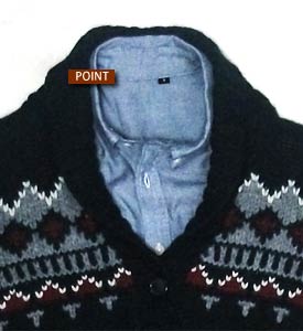 ローゲージニット インナー