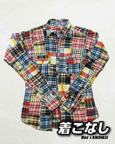 オシャレなマドラスチェックシャツ