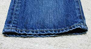 メイドインジャパンスリムジーンズのヴィンテージ感